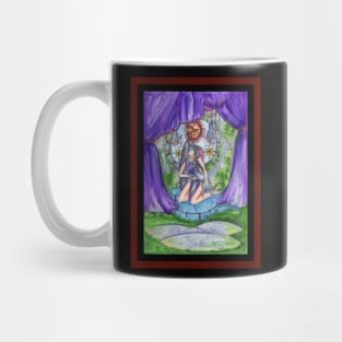 unicorn horse pony equine woman girl female lady horn Mug